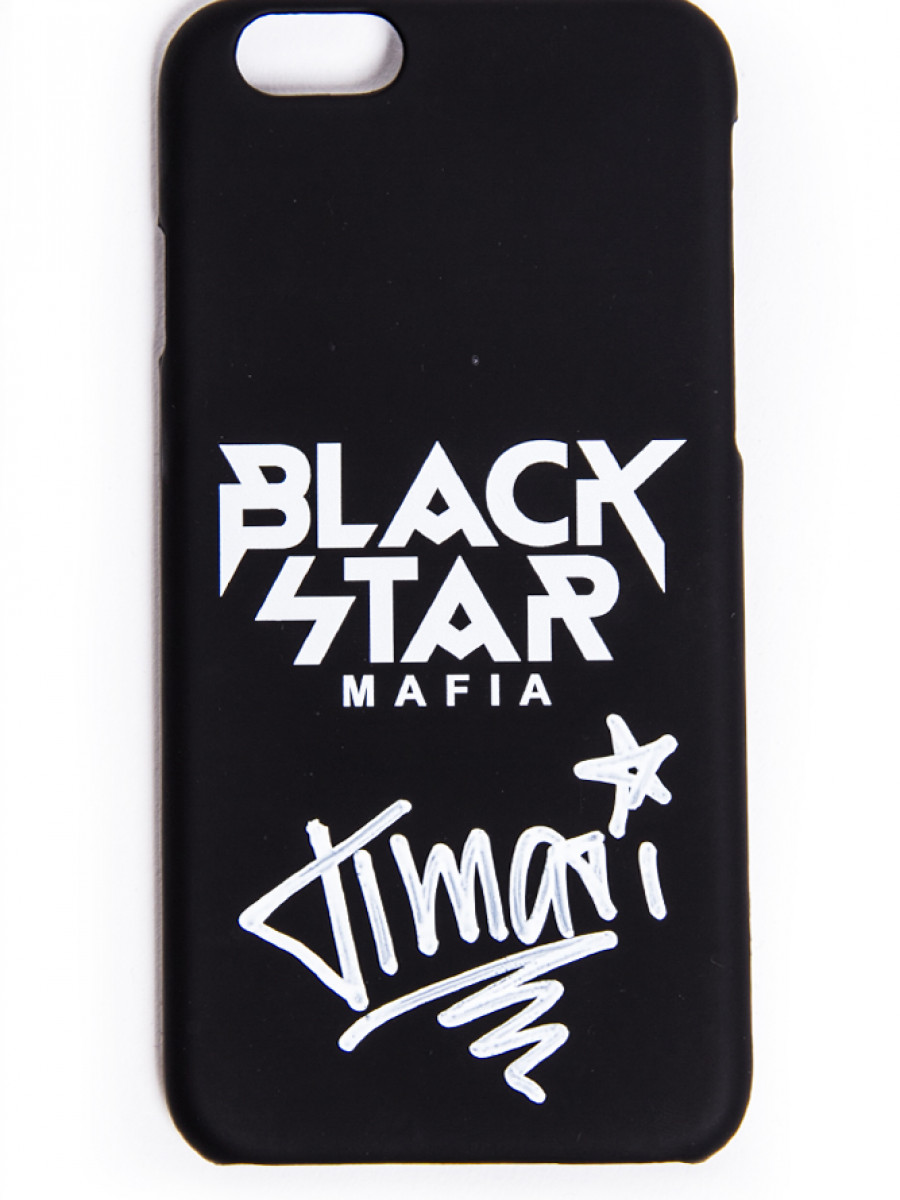 Чехол для Iphone 5/6/6+ Black Star Mafia с автографом Тимати UH3016-523  купить за в интернет-магазине blackstarwear.ru