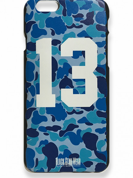 Чехол для Iphone 5/6/6+ Blue Camo 13