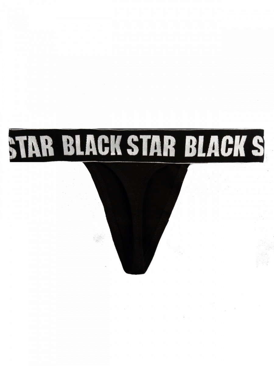 Трусы-стринги Black Star Classic