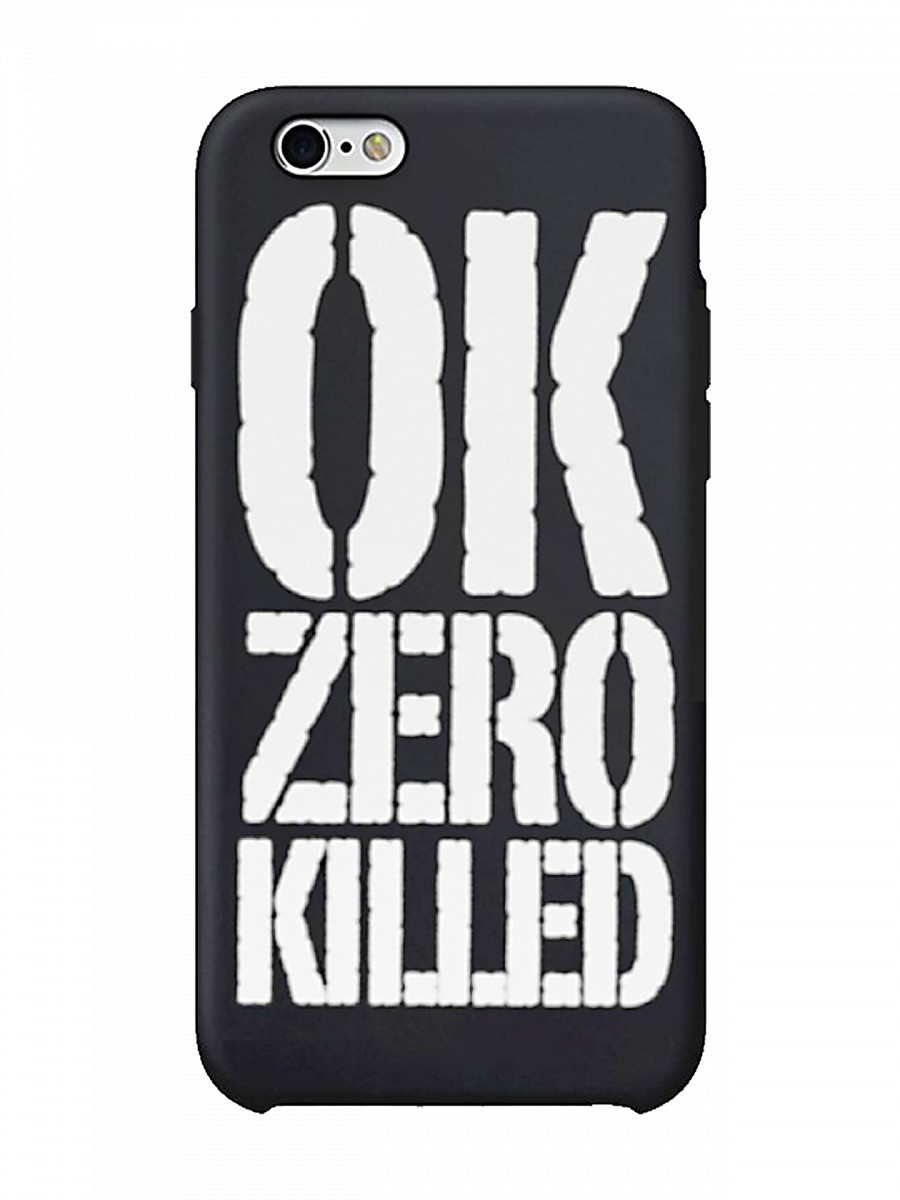 Чехол для iPhone 5/6/6+ OK Zero Killed UH3016-552 купить за в  интернет-магазине blackstarwear.ru