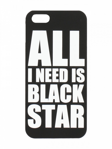 Чехол для iPhone 5/6/6+ All I Need Is Black Star