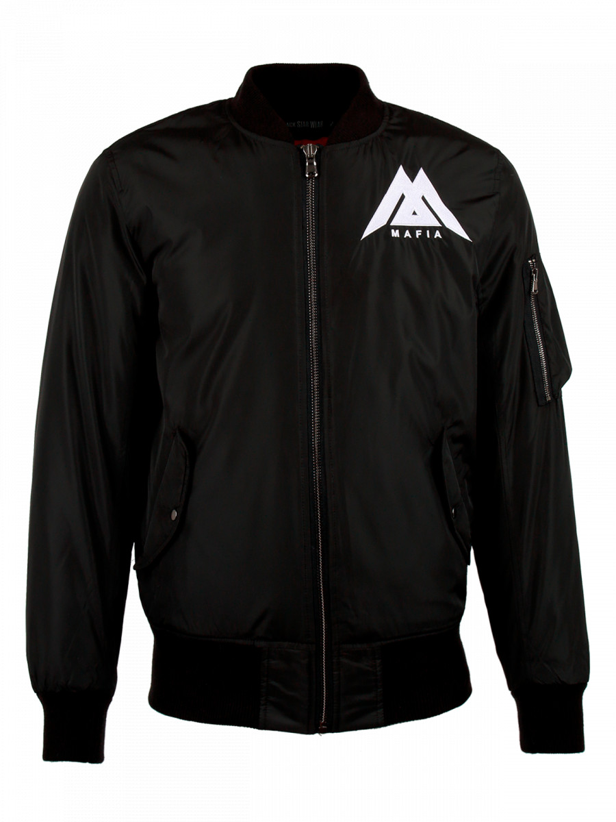 Куртка-бомбер Black Star Mafia