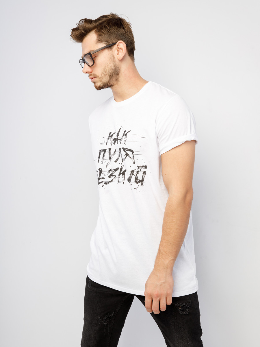 Футболка Как пуля резкий