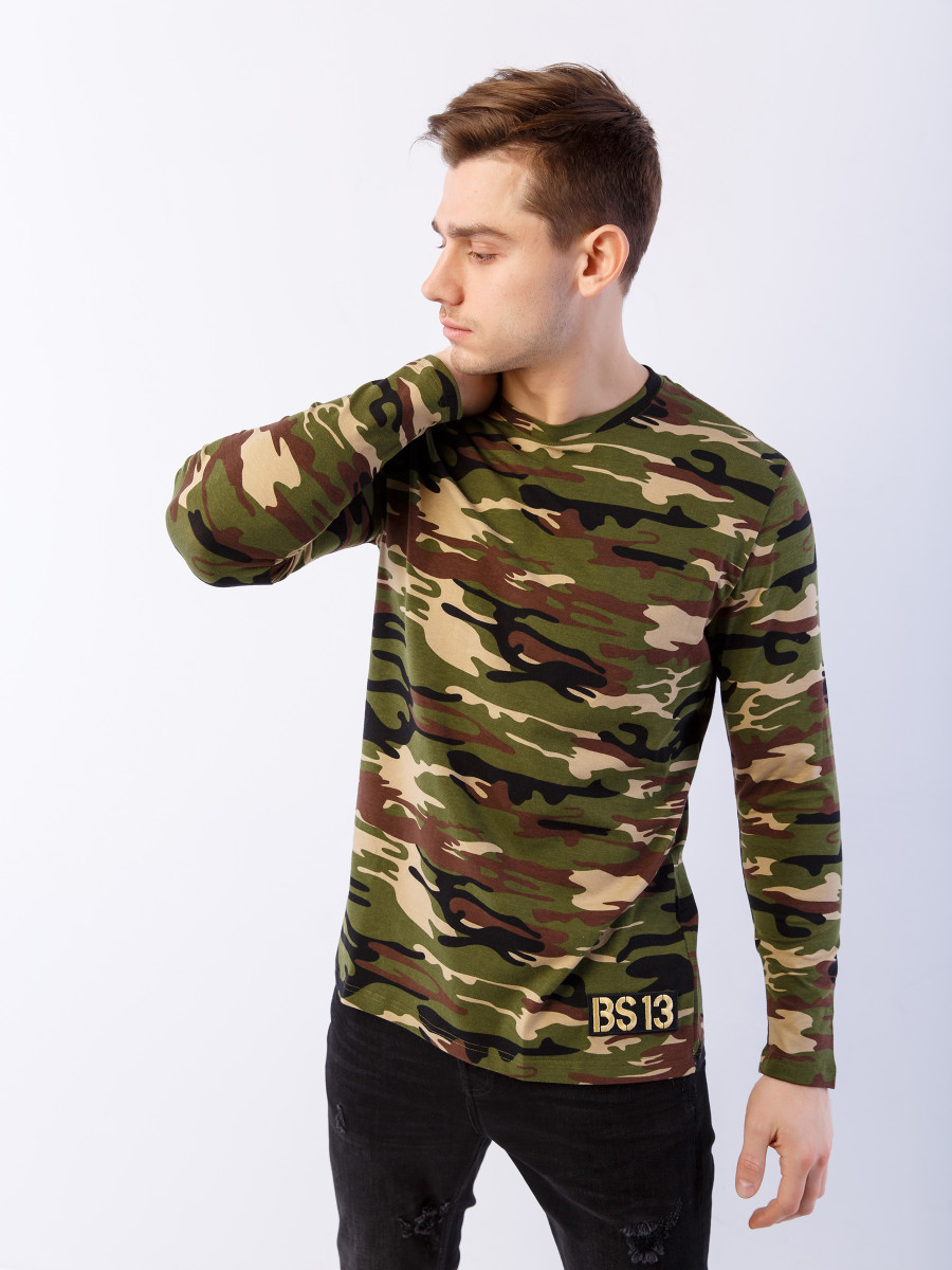 Лонгслив Camo Patch
