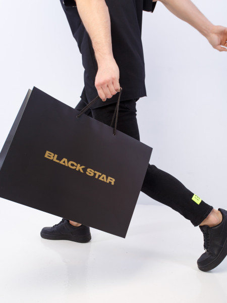 Пакет бумажный Black Star Wear