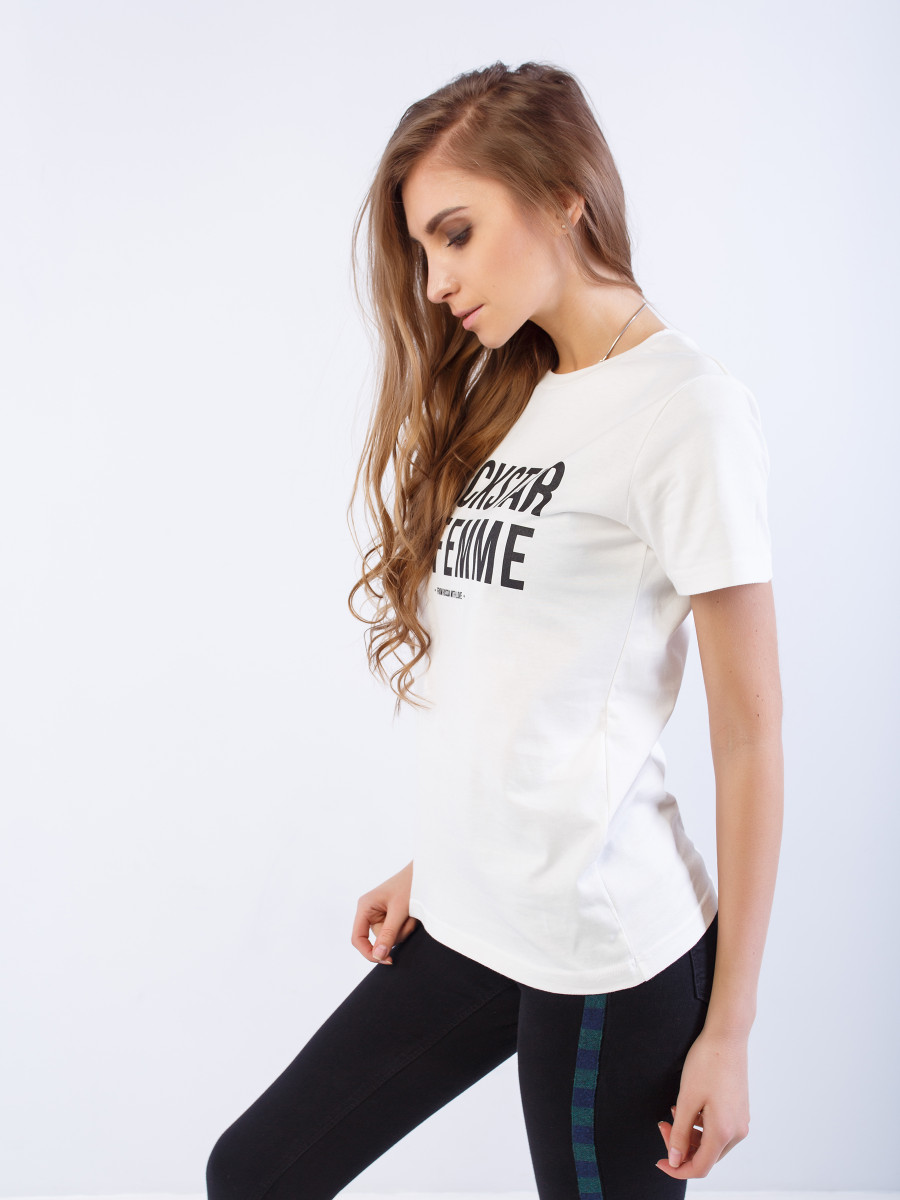 Футболка женская LA FEMME