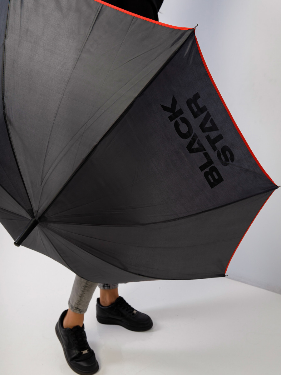 Зонт BLACK STAR RED
