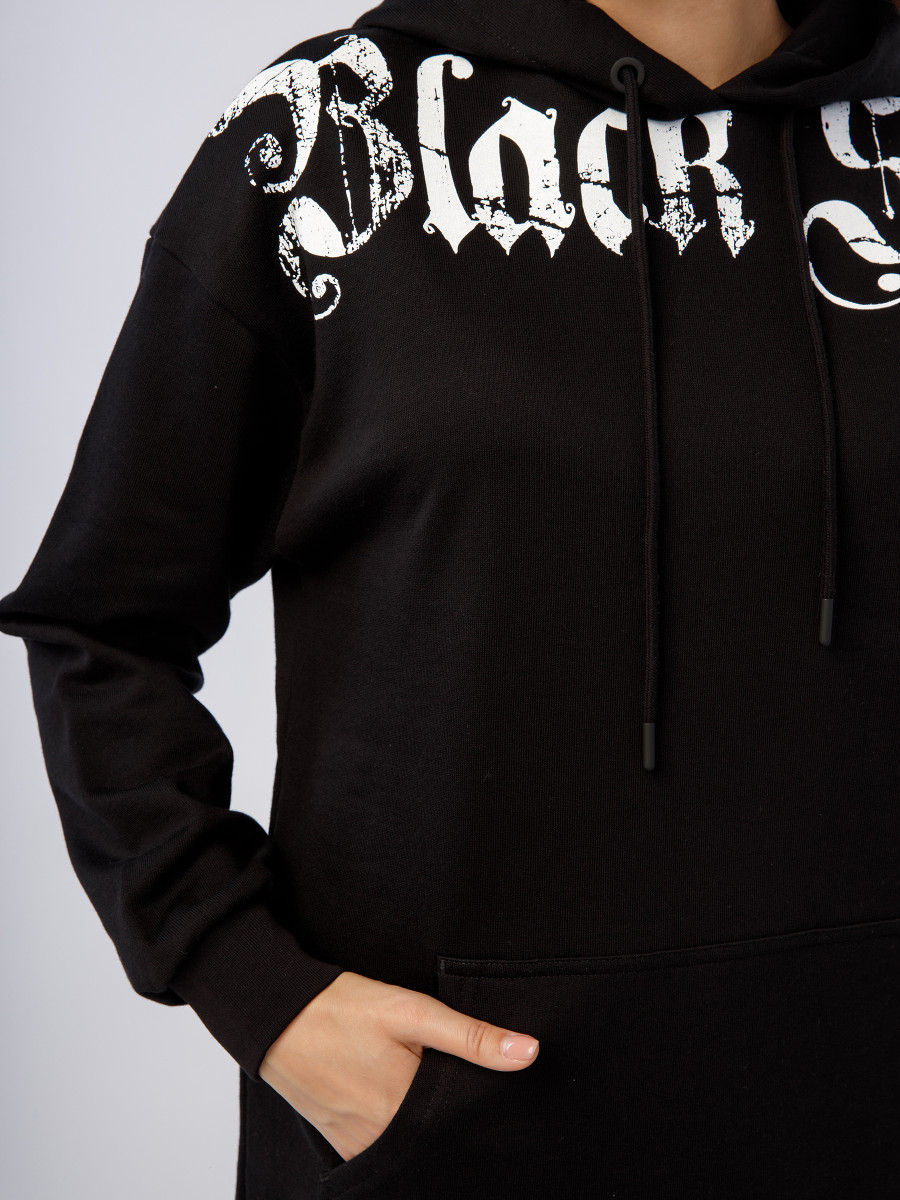 Худи-платье GOTHIC WORDS 2.0