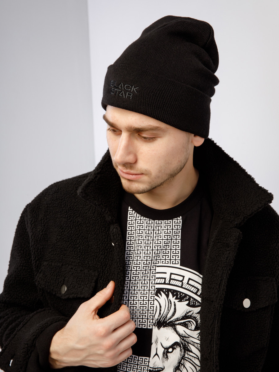 Шапка BLACK LOGO