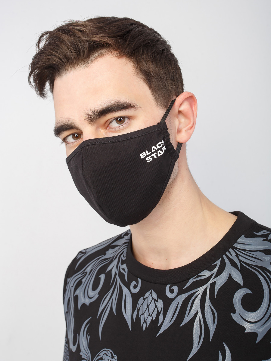 Маска-аксессуар BLACK STAR