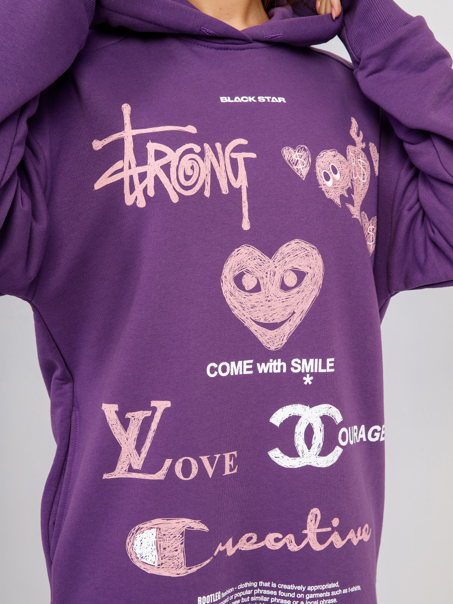 Худи-платье BOOTLEG 