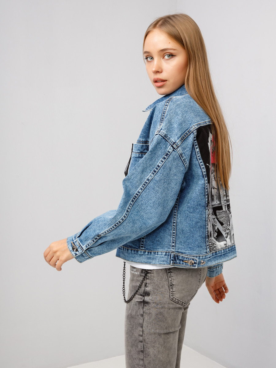 Куртка джинсовая ART SPRAY