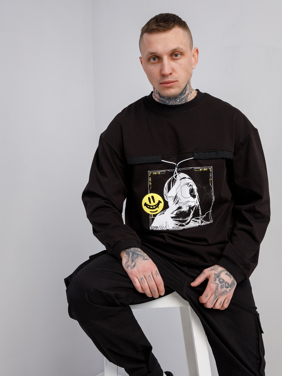 Лонгслив SOAB SM