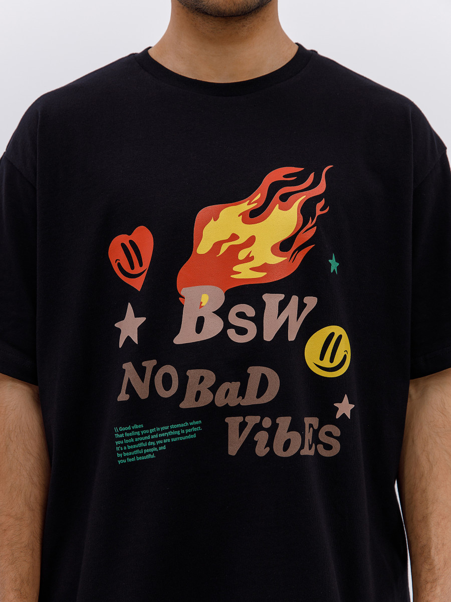 Футболка BSW Logo Fire
