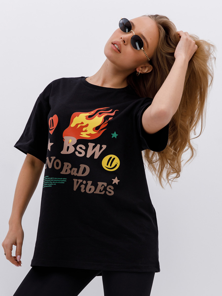 Футболка BSW Logo Fire