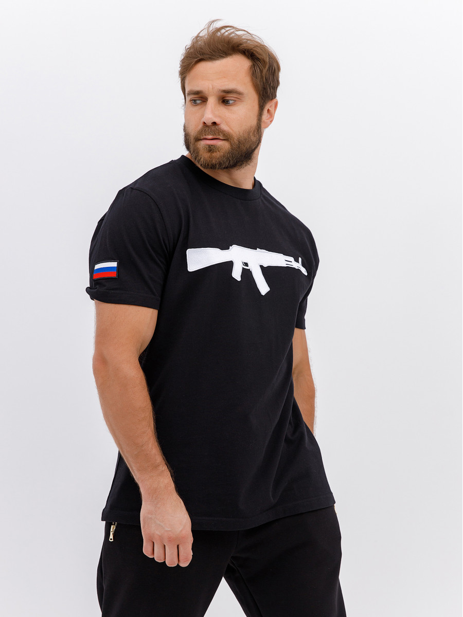 Футболка RUS AK 47 Emb