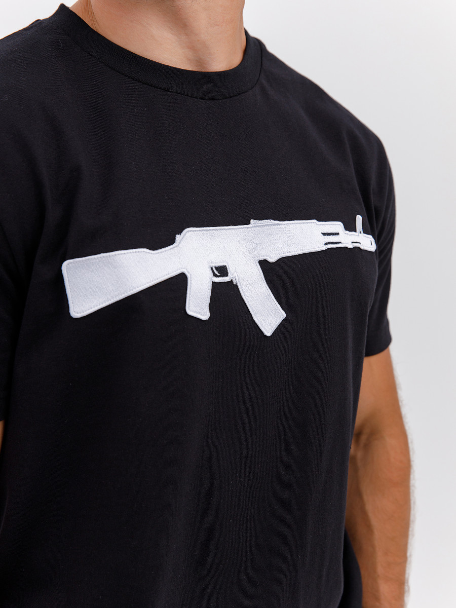 Футболка RUS AK 47 Emb
