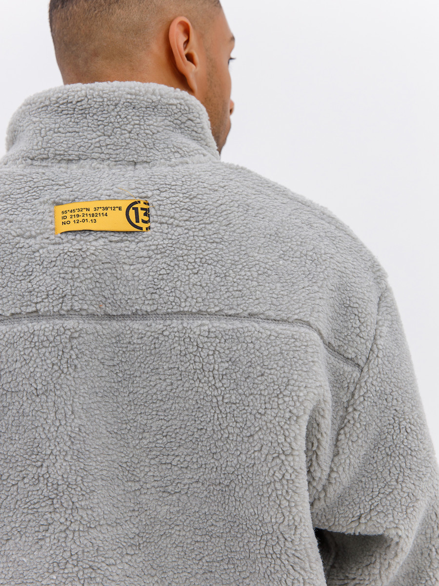 Толстовка из искуственной овчины BS