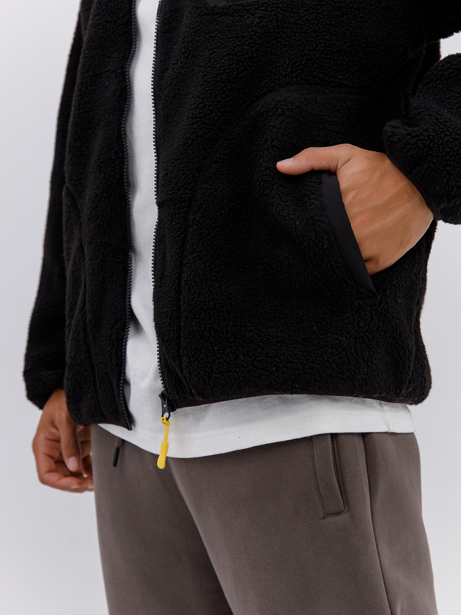 Толстовка из искуственной овчины BS