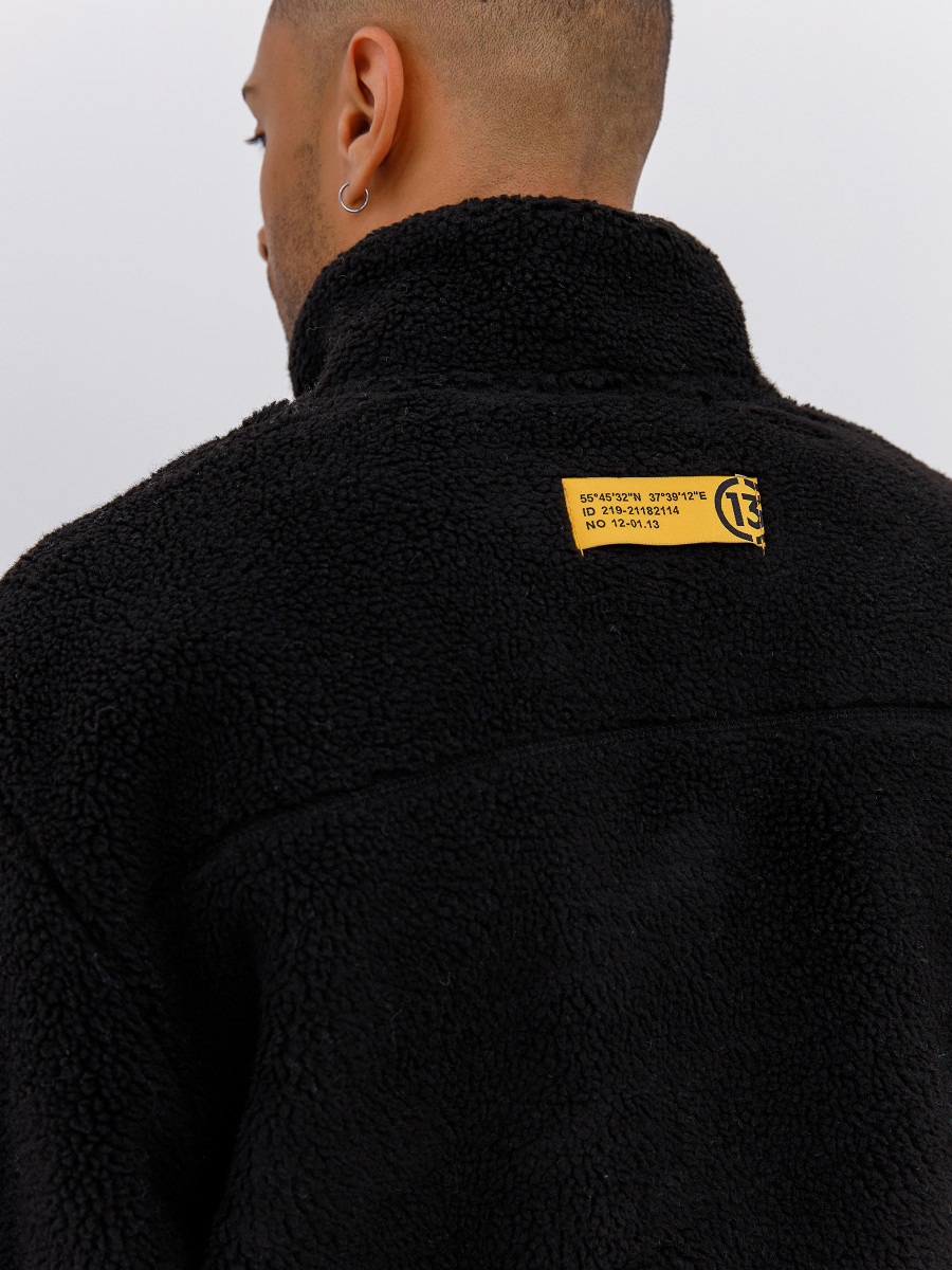 Толстовка из искуственной овчины BS