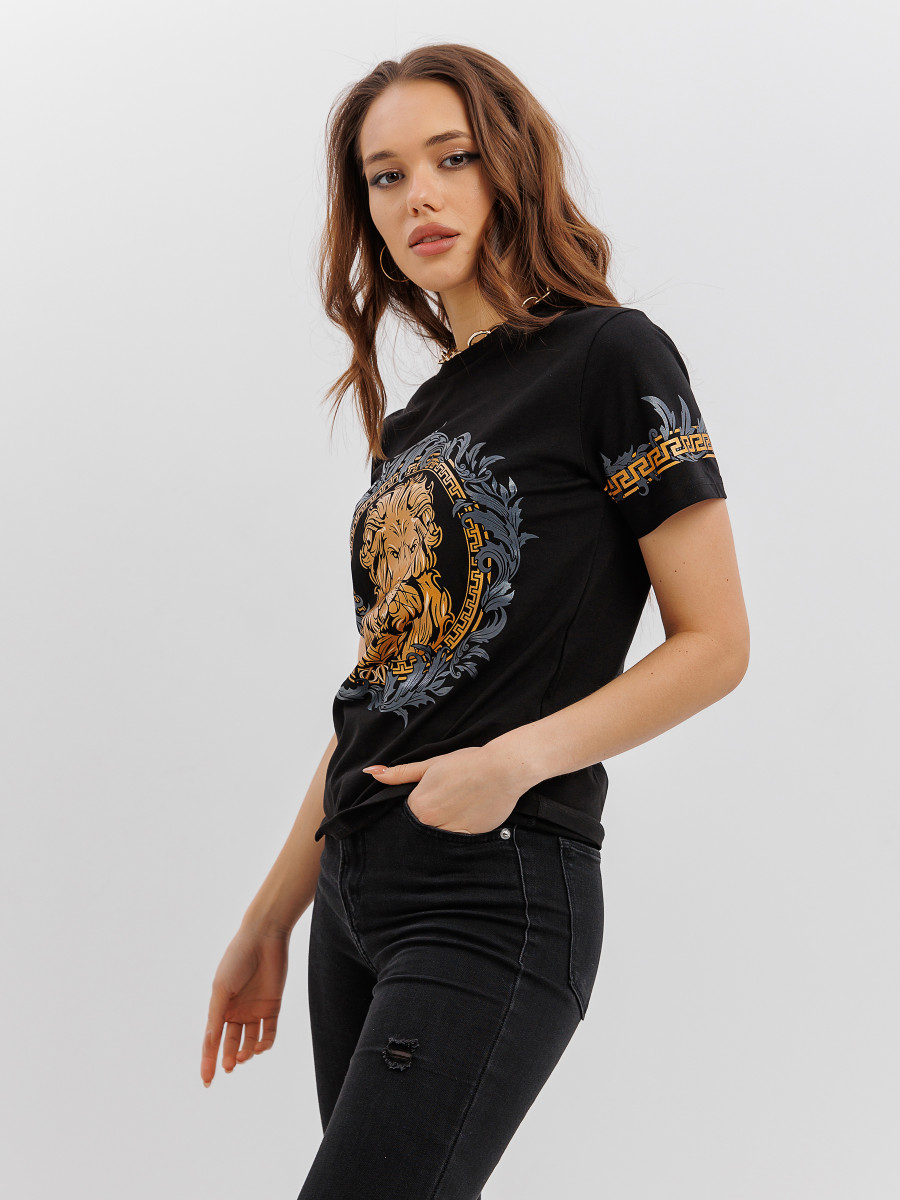 Футболка ZLT BLACKGOLD LOGO