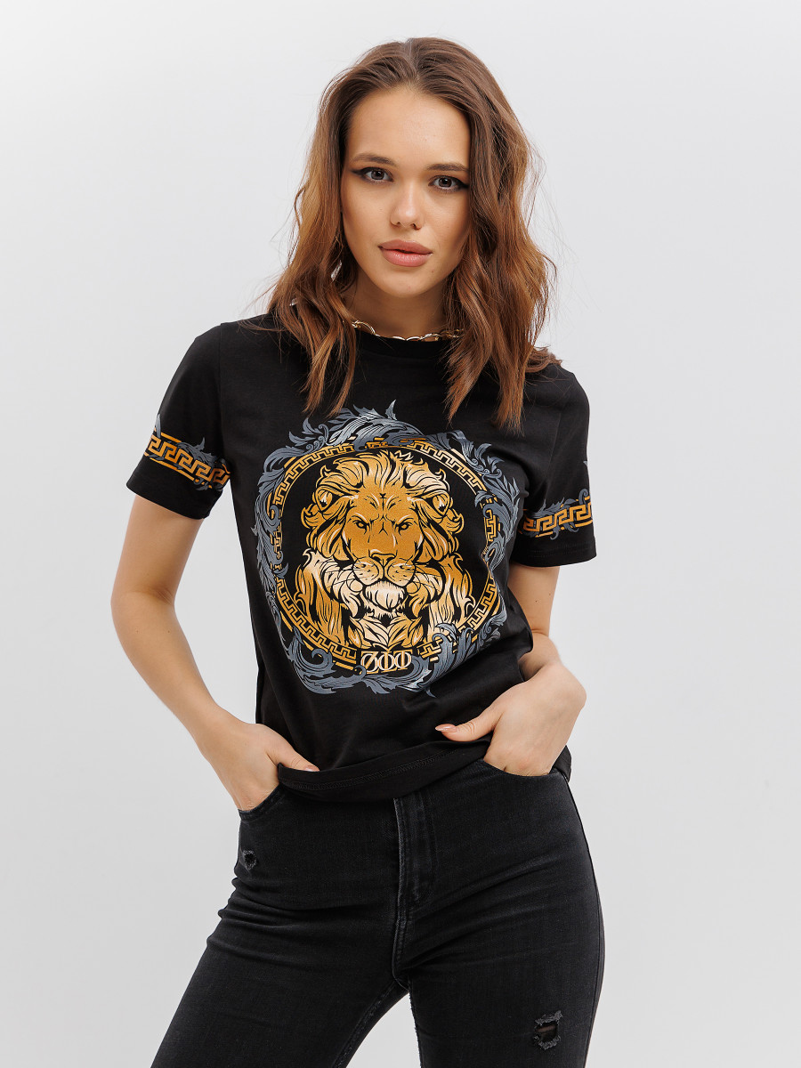 Футболка ZLT BLACKGOLD LOGO