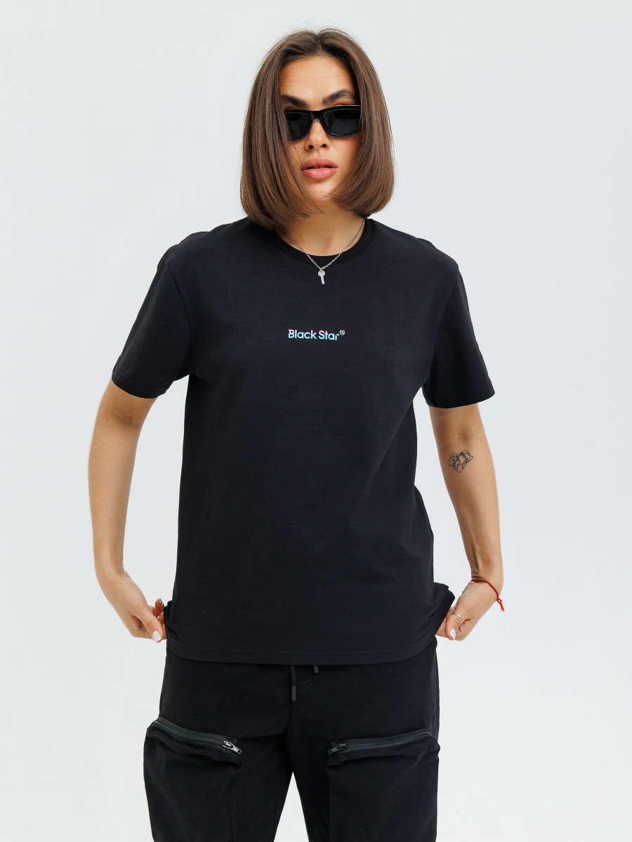 Футболка Black Star Gradient Wings