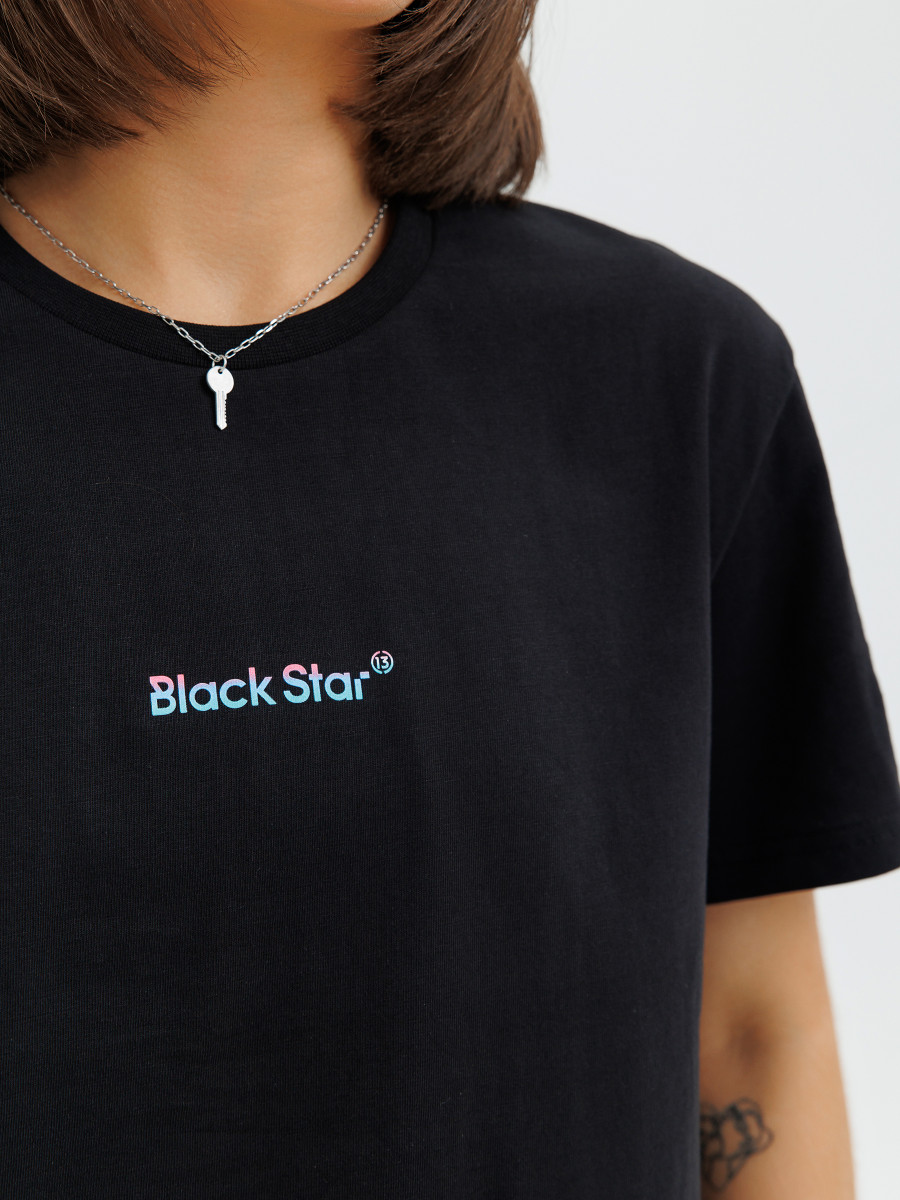 Футболка Black Star Gradient Wings