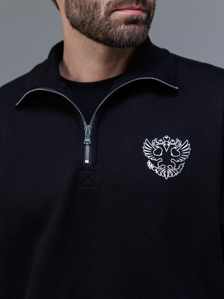 Свитшот на молнии мужской BS Blank U