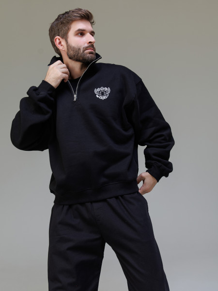 Свитшот на молнии мужской BS Blank U