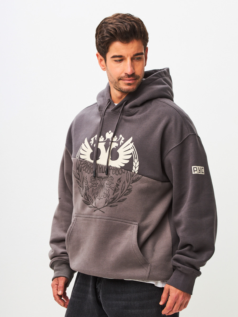 Худи мужская RUS Double Color