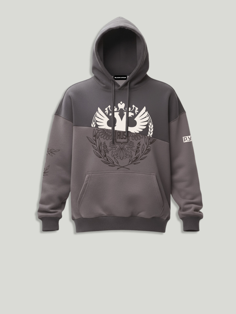 Худи мужская RUS Double Color
